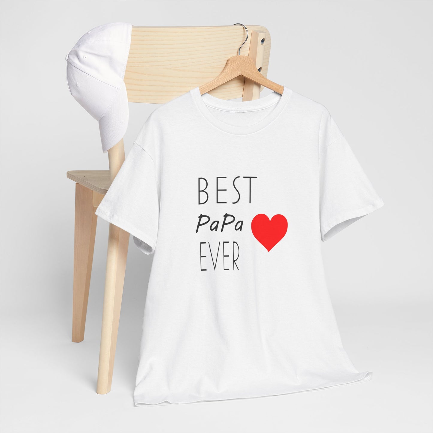 Best PaPa Ever Unisex Heavy Cotton Tee