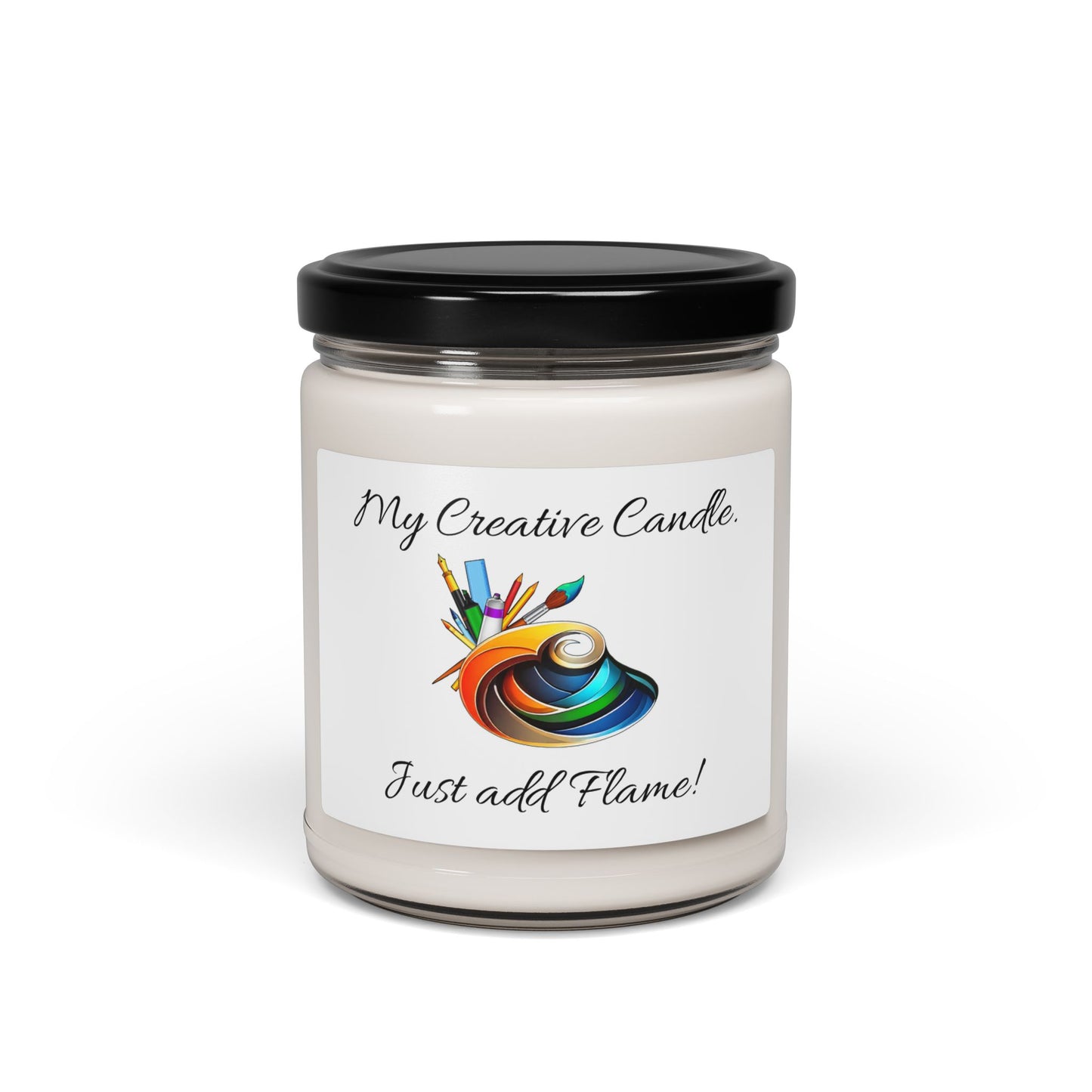 Creative Scented Candle - "Just Add Flame!" - 9oz Artisanal Home Décor