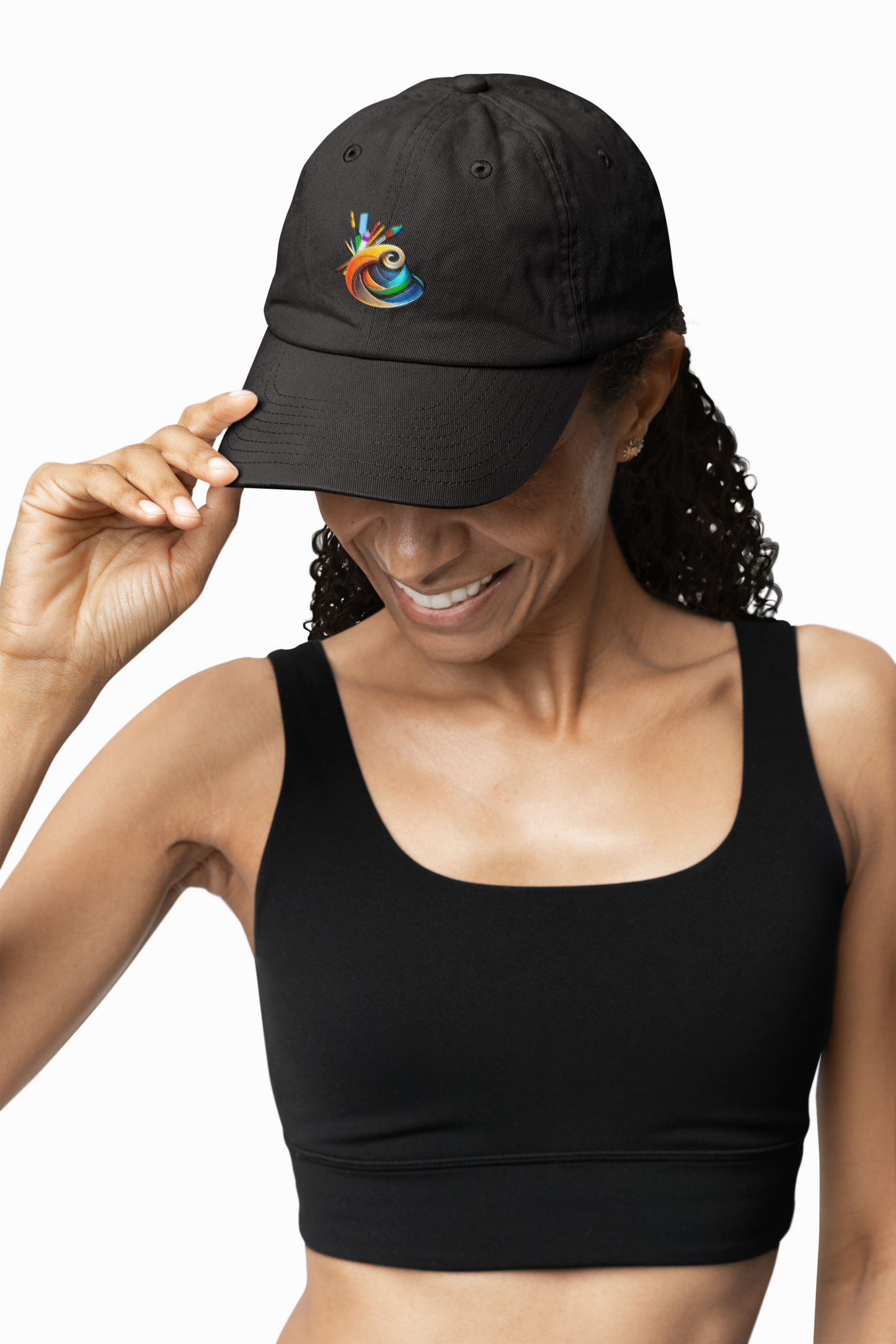 Vibrant Embroidered Snapback Hat - Unique Style Statement for Everyday Wear