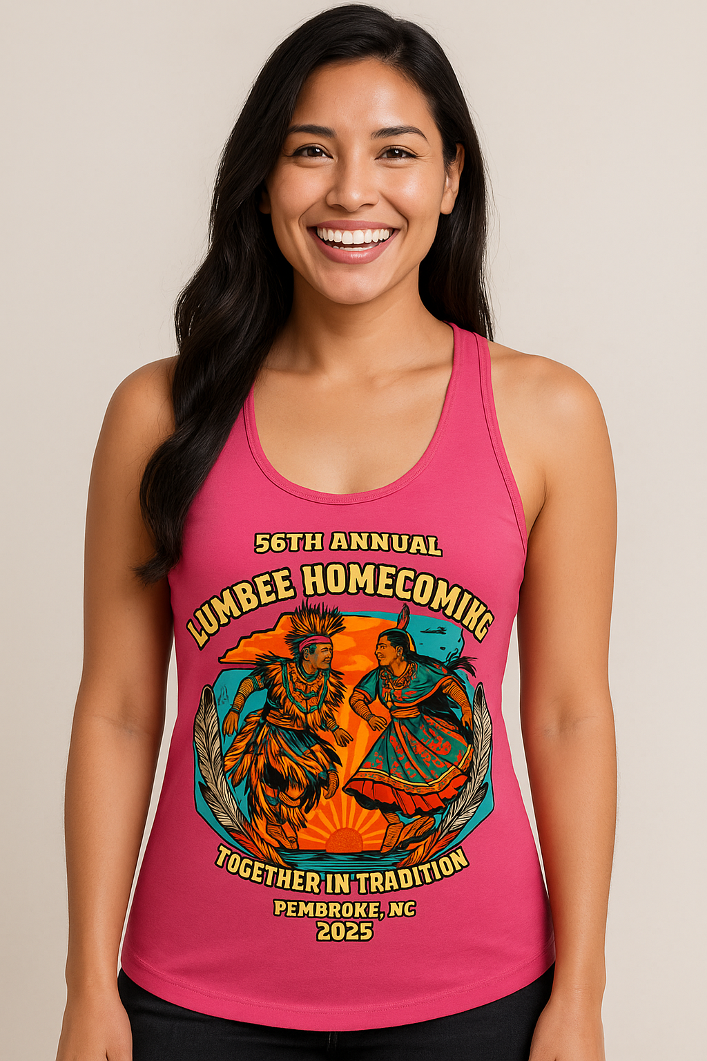 56th Annual Lumbee Homecoming tank top for Women