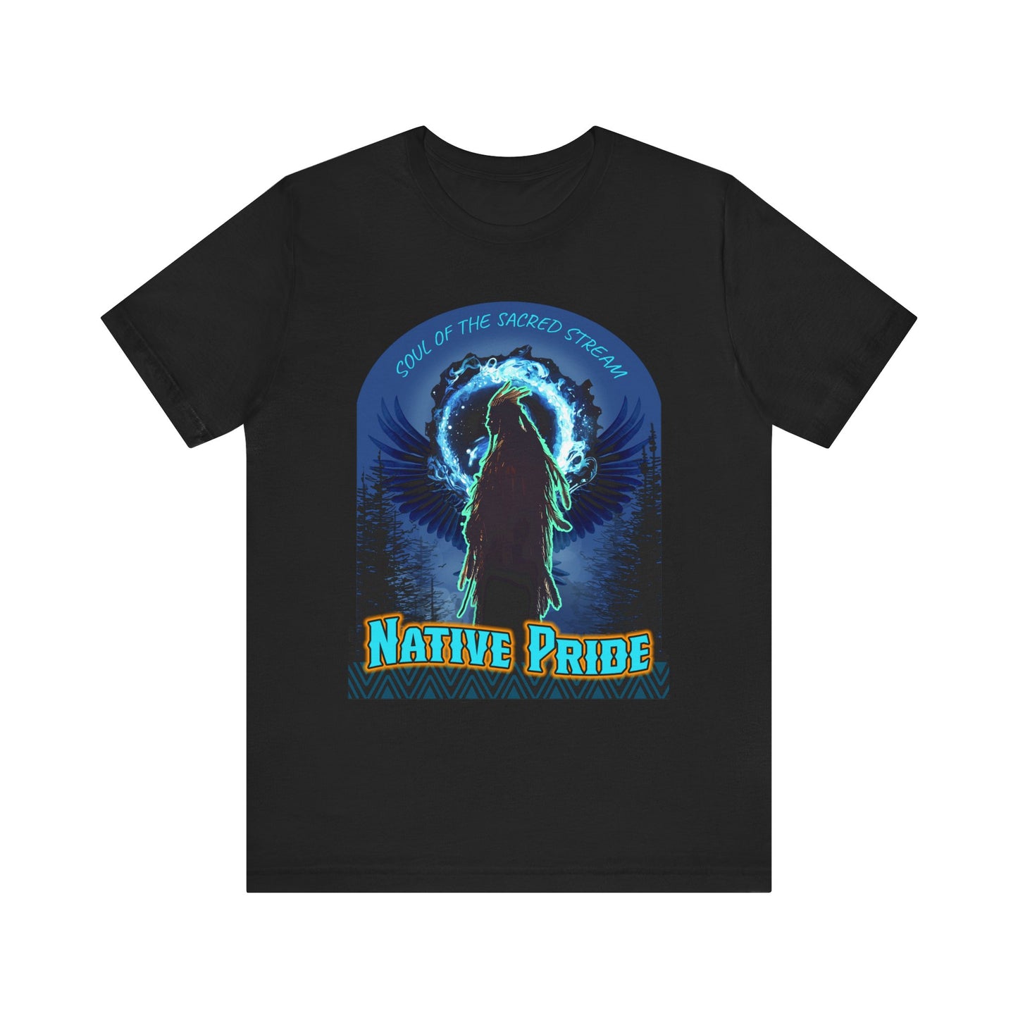 Native Pride - Soul of the Sacred Stream "Water" is Life Unisex Tee