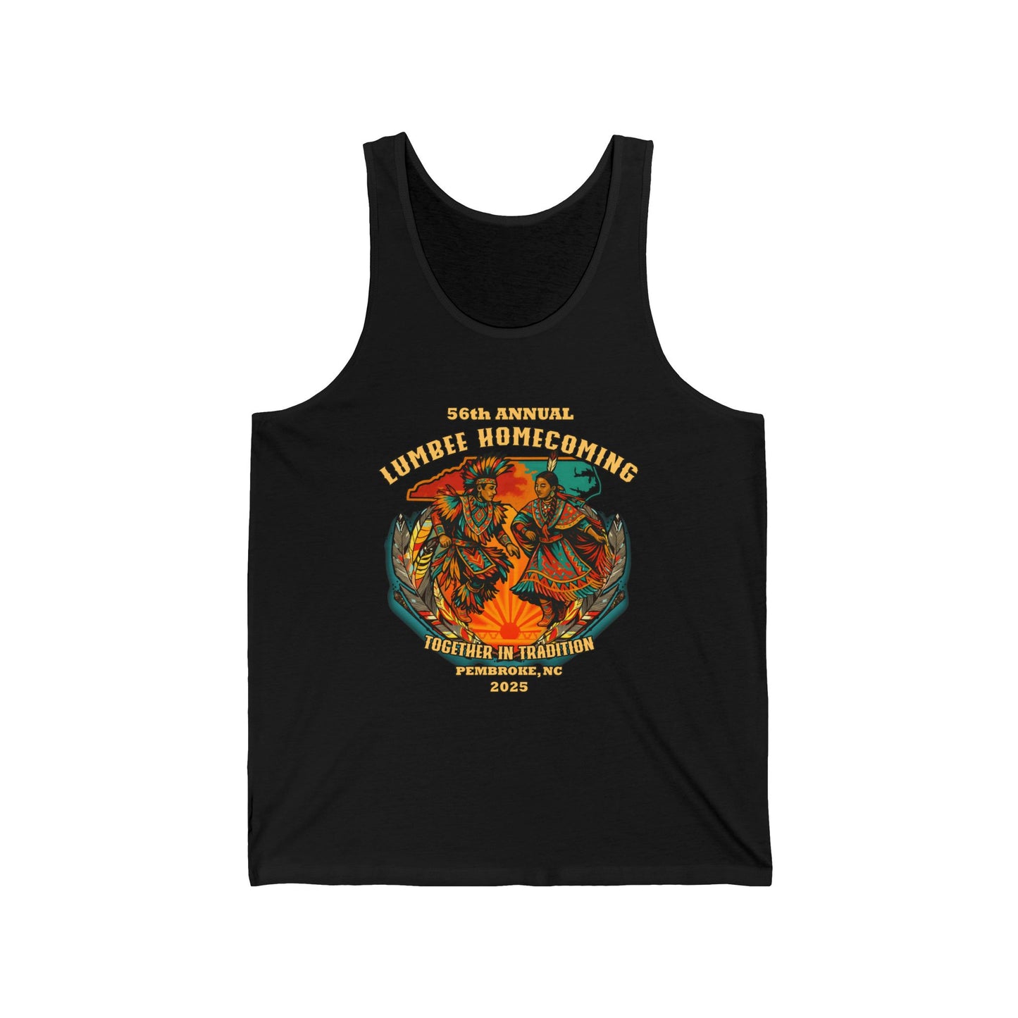 56th Annual Lumbee Homecoming tank top for Men | Unisex design