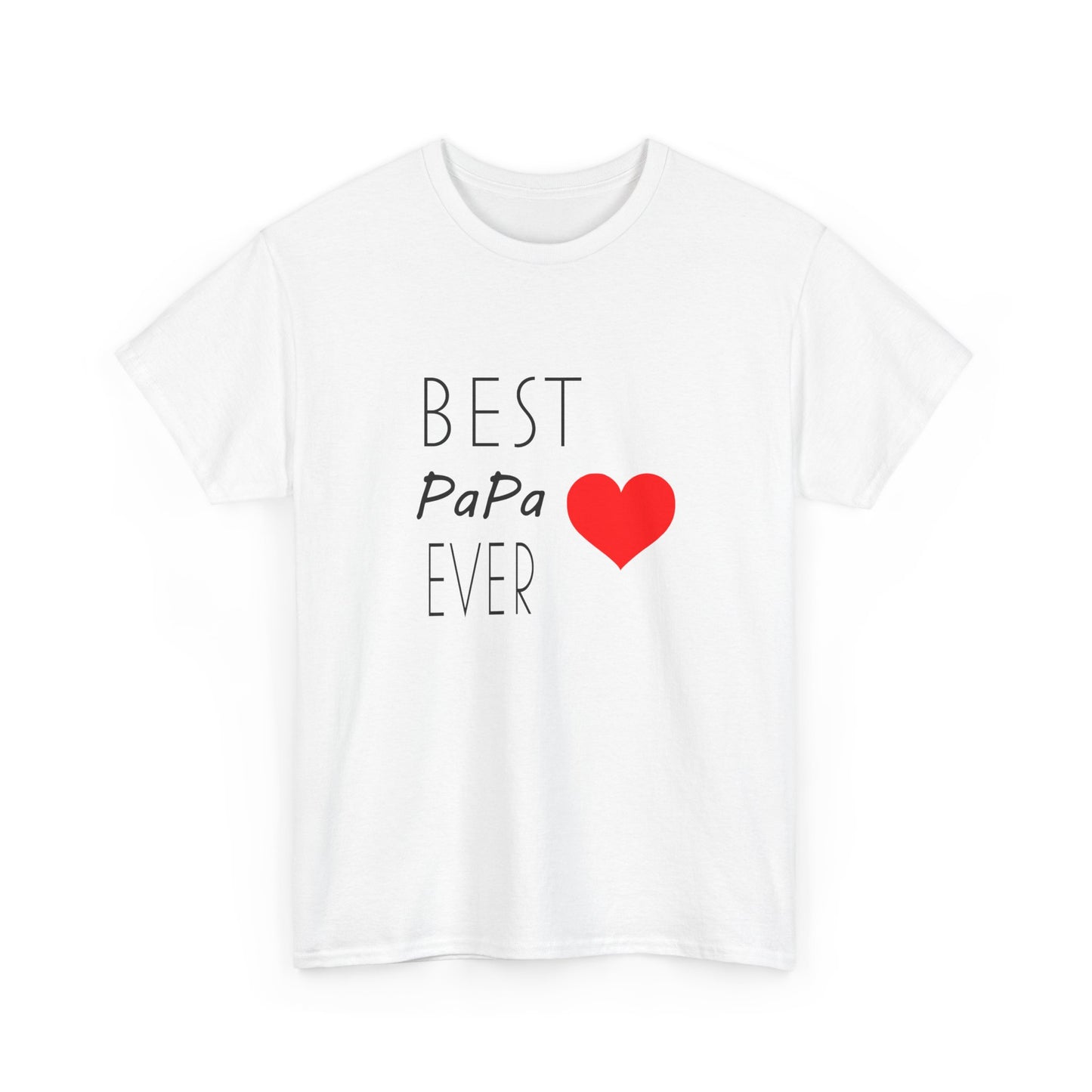 Best PaPa Ever Unisex Heavy Cotton Tee