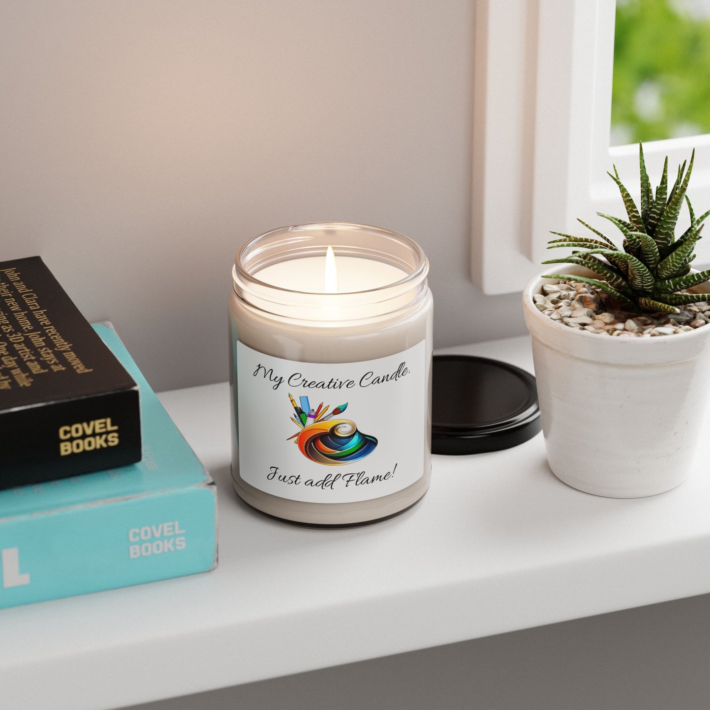 Creative Scented Candle - "Just Add Flame!" - 9oz Artisanal Home Décor