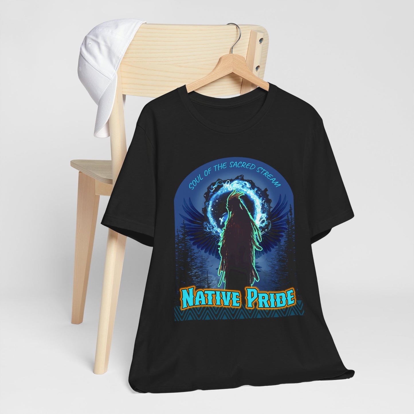 Native Pride - Soul of the Sacred Stream "Water" is Life Unisex Tee