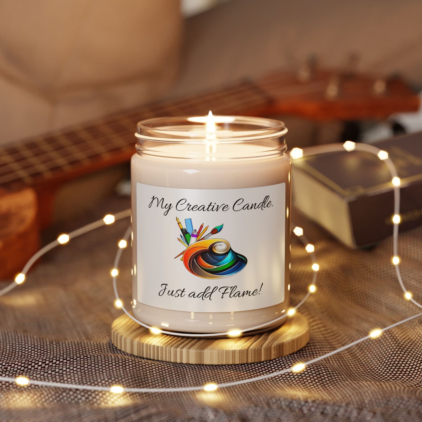 Creative Scented Candle - "Just Add Flame!" - 9oz Artisanal Home Décor