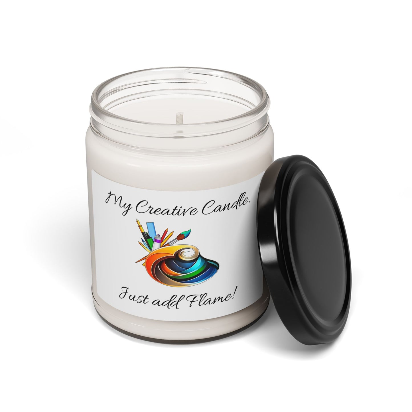 Creative Scented Candle - "Just Add Flame!" - 9oz Artisanal Home Décor
