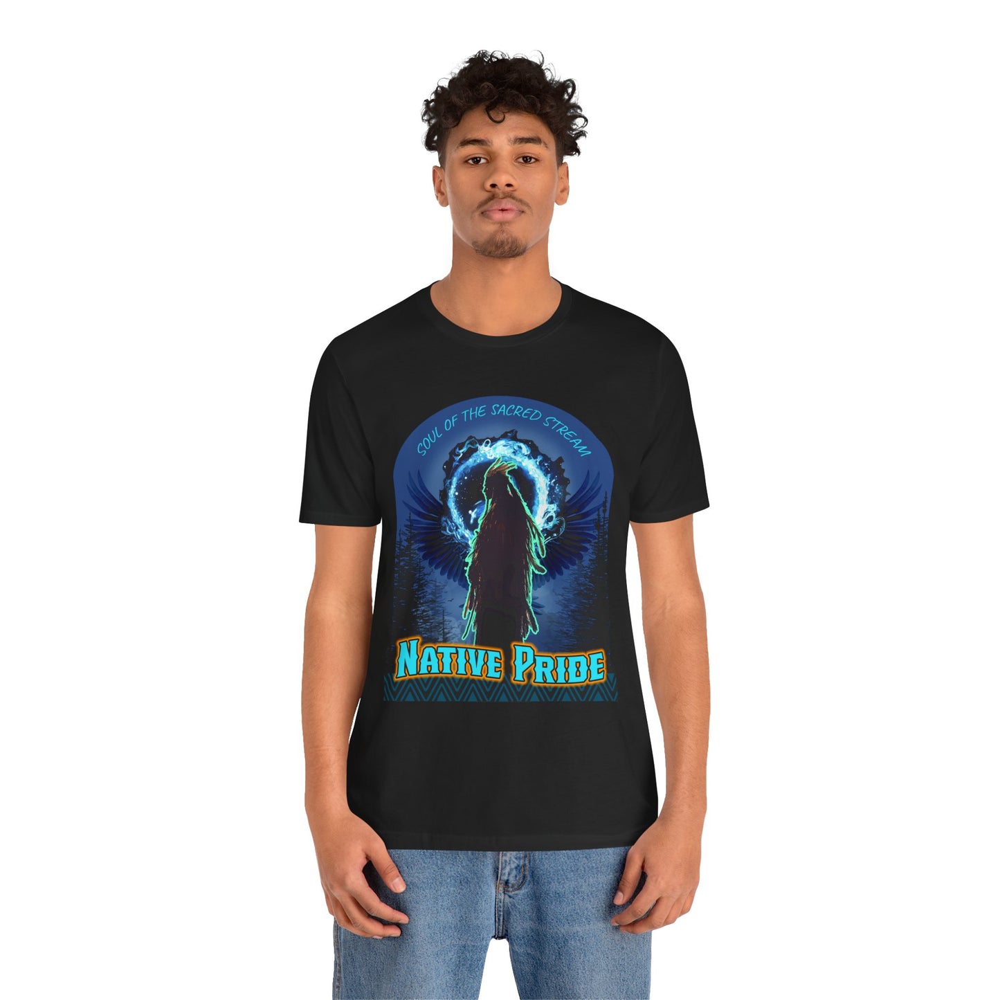 Native Pride - Soul of the Sacred Stream "Water" is Life Unisex Tee