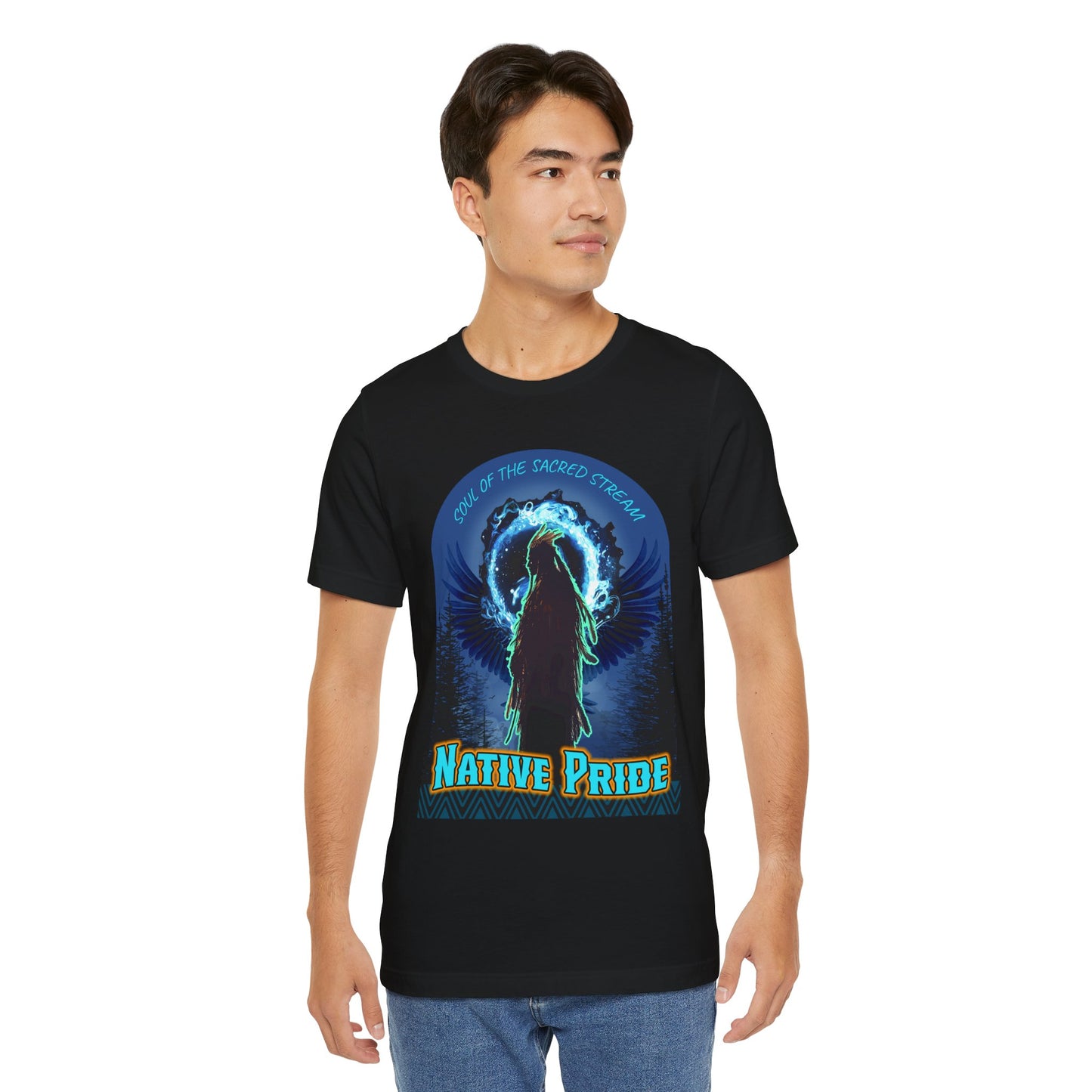 Native Pride - Soul of the Sacred Stream "Water" is Life Unisex Tee