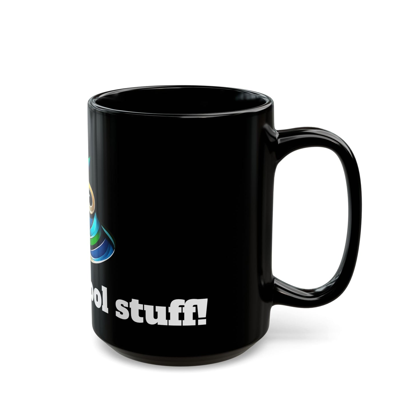 Creative Black Mug | Awesome Gift for Artists & Makers | 11oz & 15oz