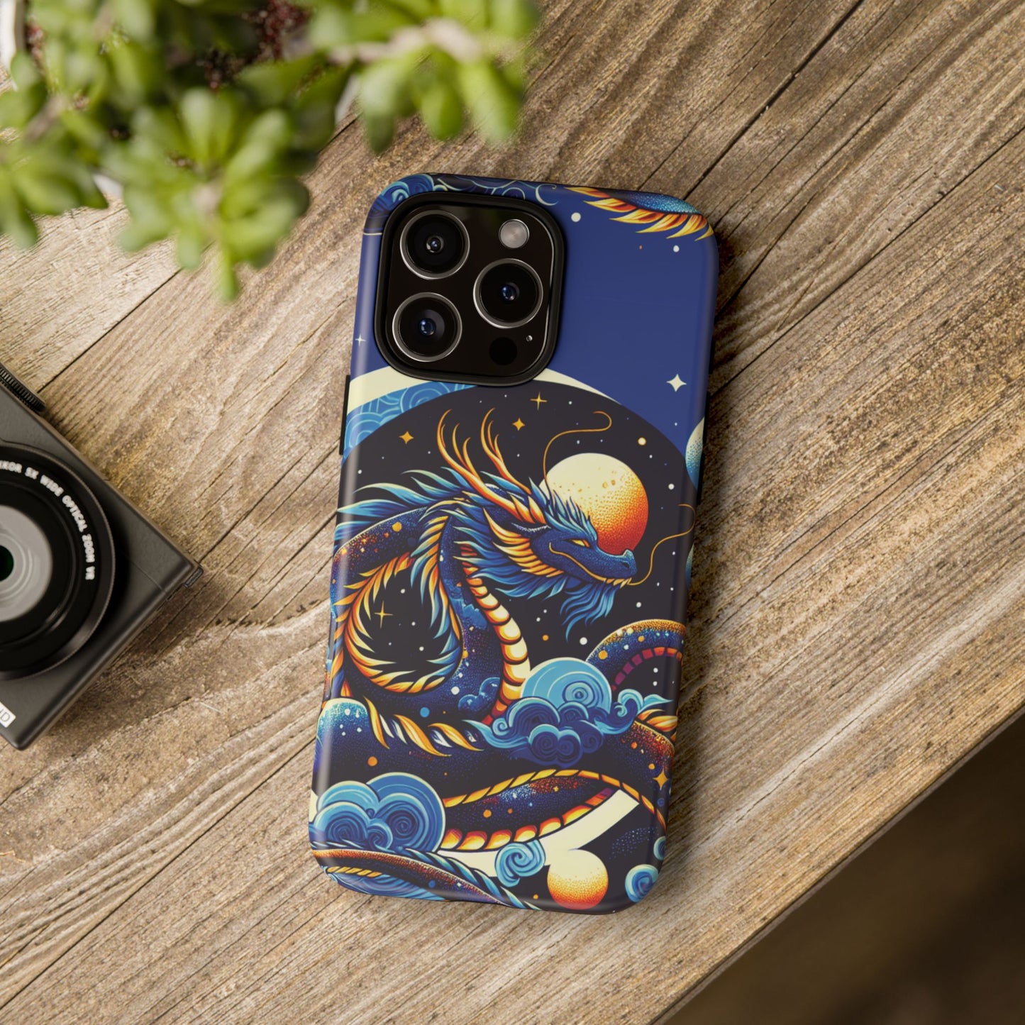 Dragon Art Tough Phone Case - Vibrant, Stylish Protection for Dreamers