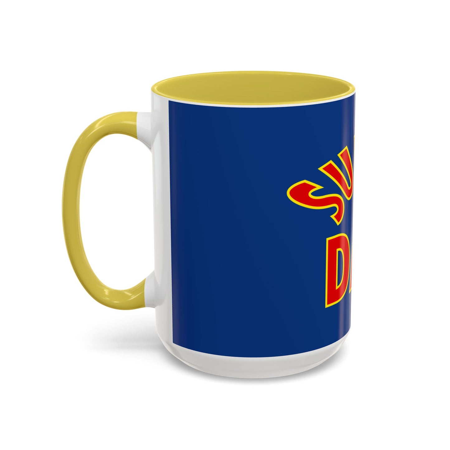 Super Dad Colorful Mug - Perfect Gift for Fathers Day, Birthdays & Special Occasions - 11oz & 15oz Sizes