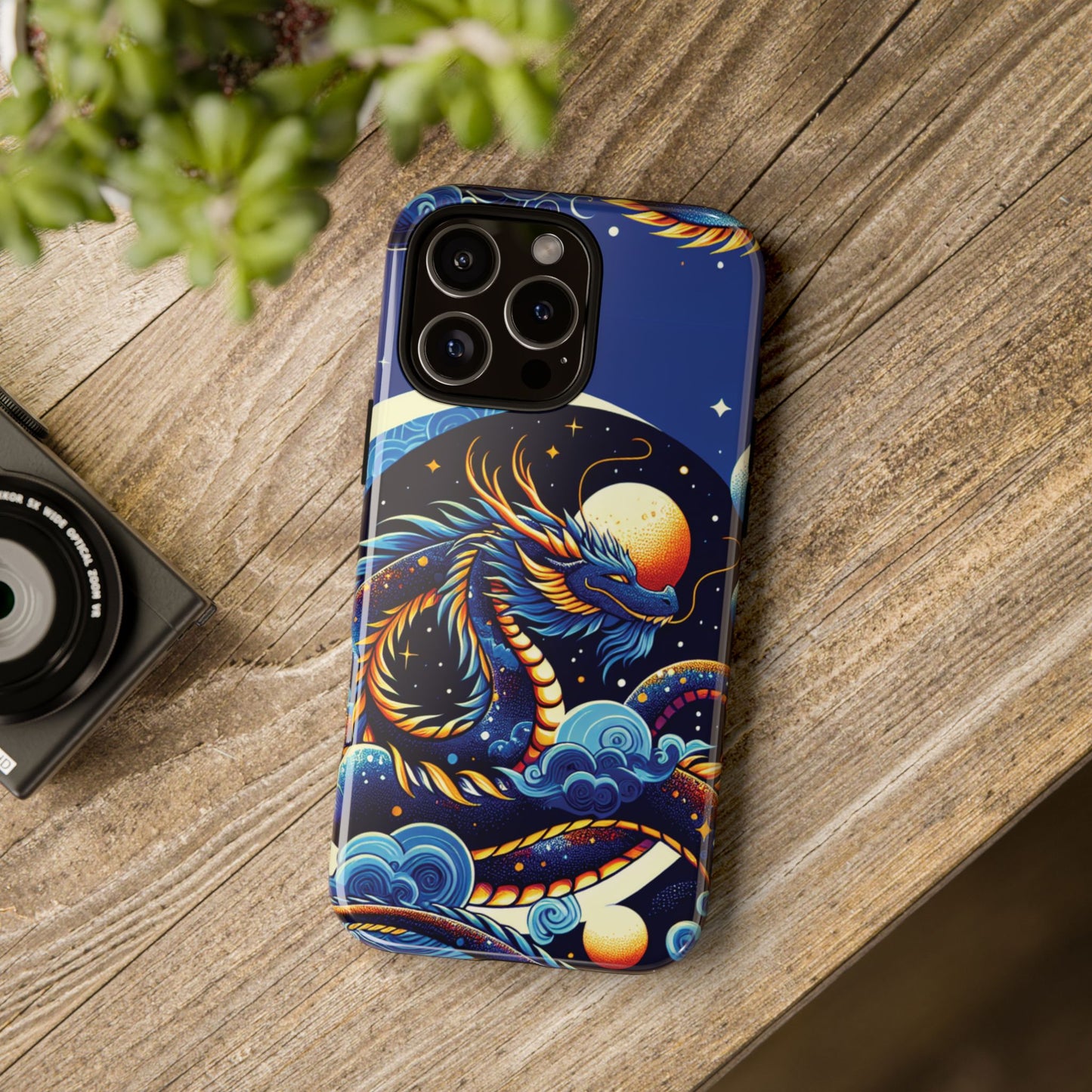 Dragon Art Tough Phone Case - Vibrant, Stylish Protection for Dreamers