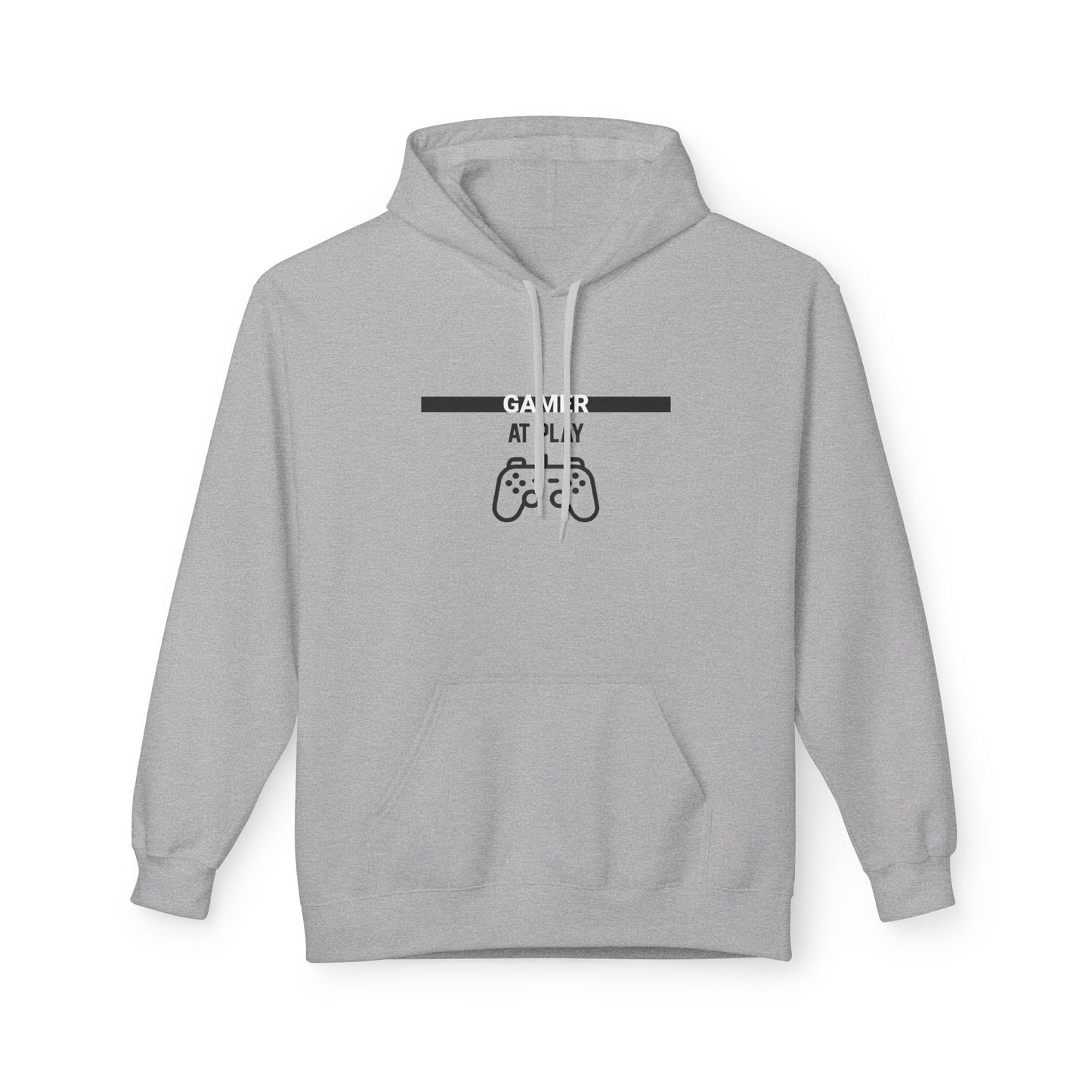 Gamer At Play Hoodie - Unisex Midweight Softstyle Fleece