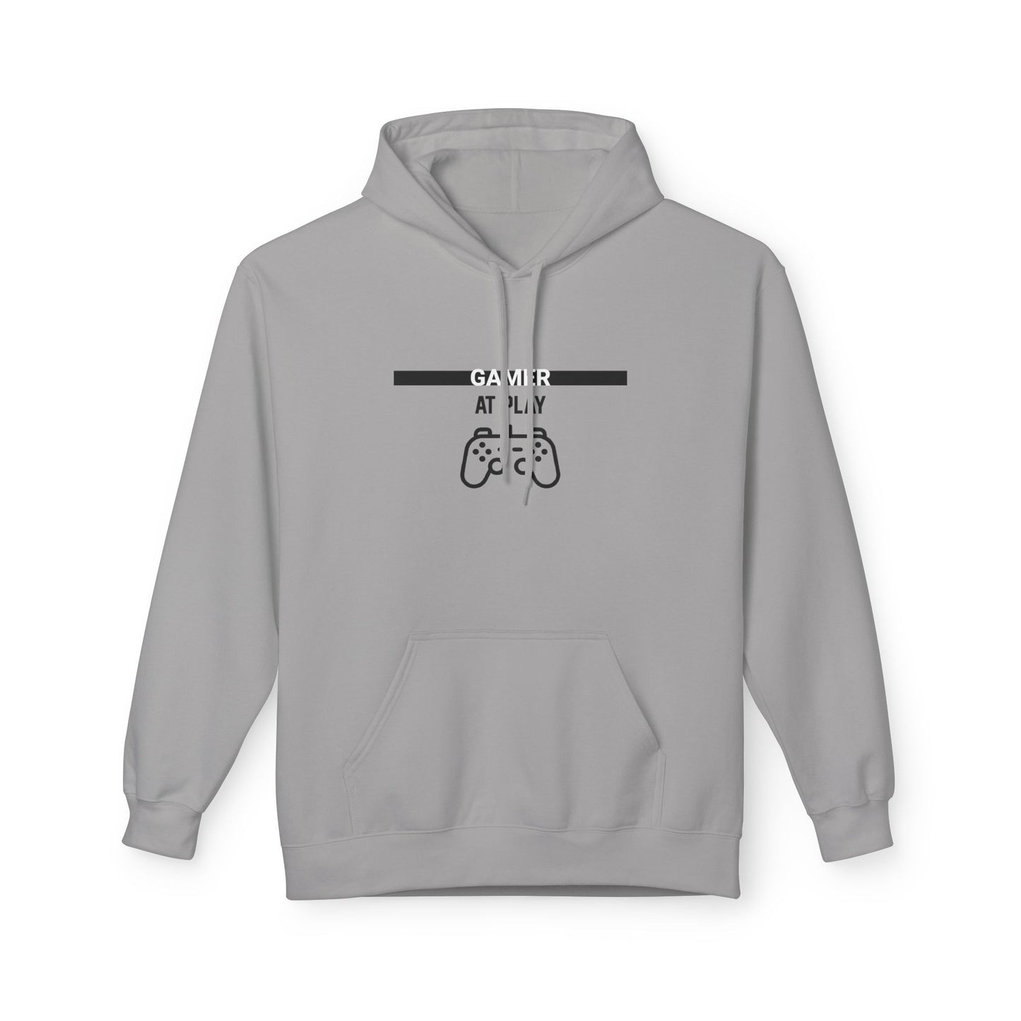 Gamer At Play Hoodie - Unisex Midweight Softstyle Fleece