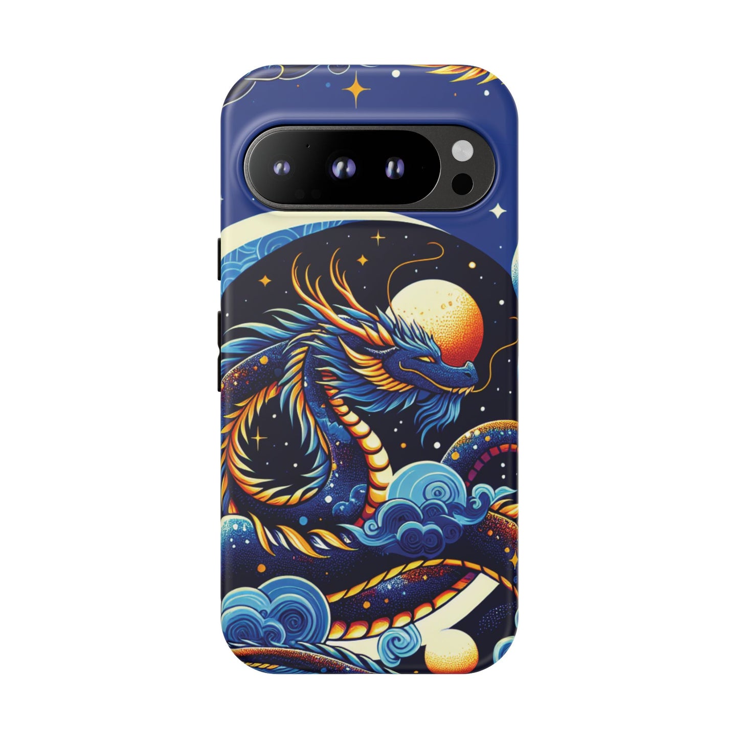 Dragon Art Tough Phone Case - Vibrant, Stylish Protection for Dreamers