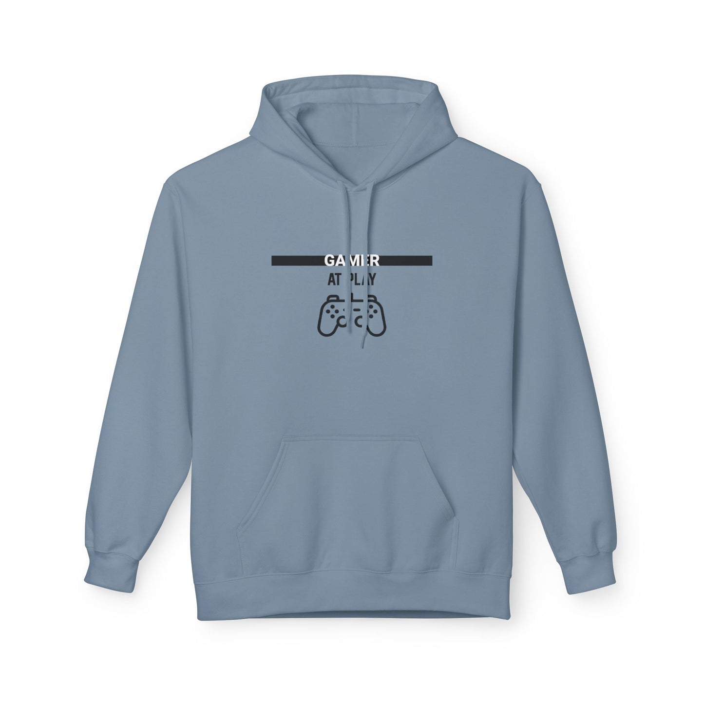 Gamer At Play Hoodie - Unisex Midweight Softstyle Fleece