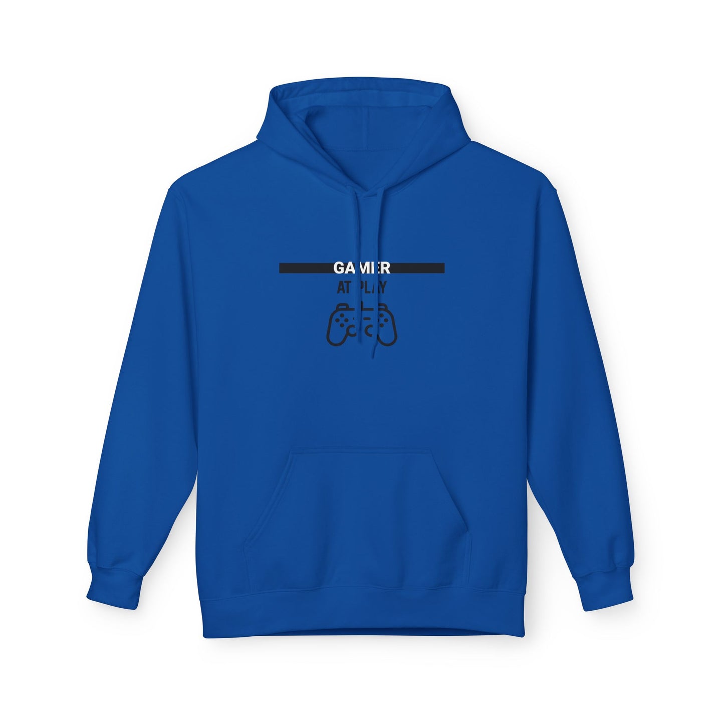 Gamer At Play Hoodie - Unisex Midweight Softstyle Fleece