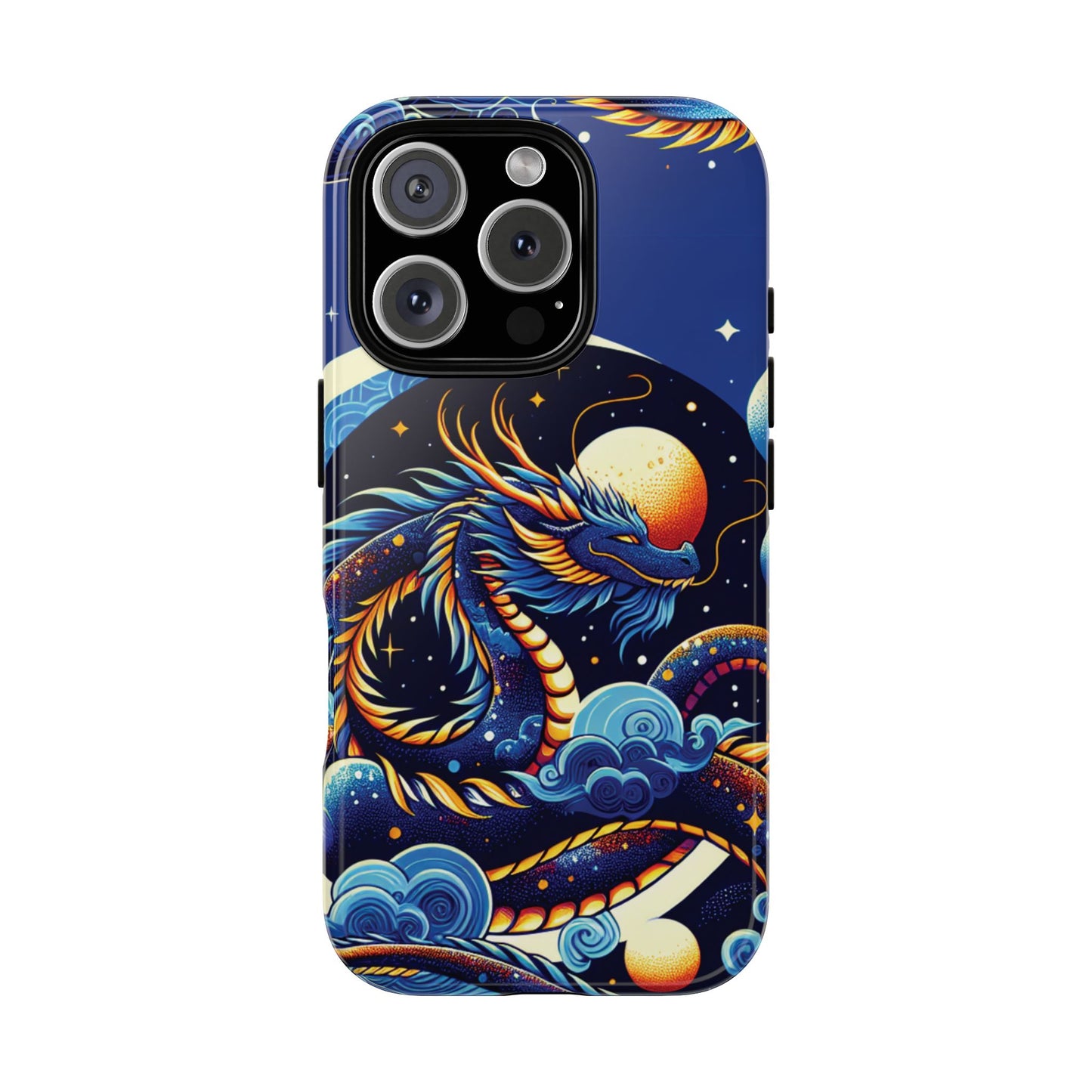 Dragon Art Tough Phone Case - Vibrant, Stylish Protection for Dreamers