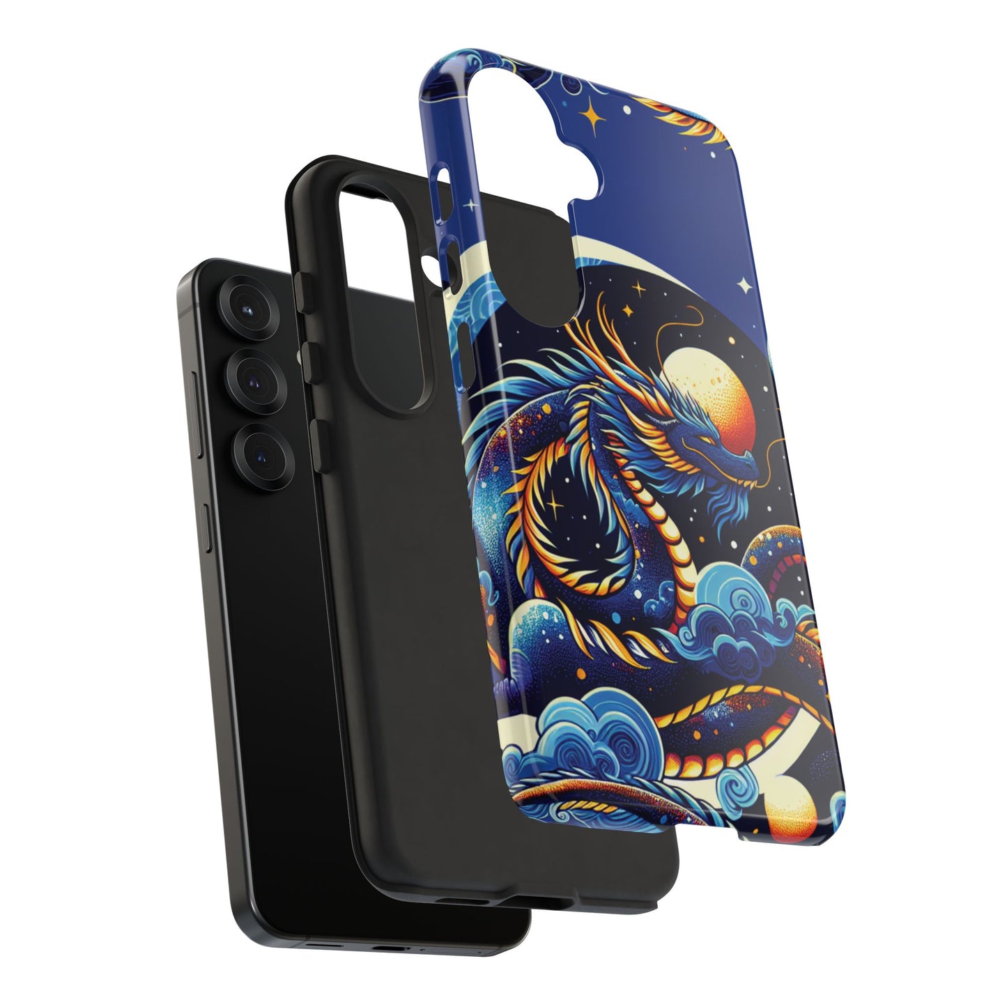 Dragon Art Tough Phone Case - Vibrant, Stylish Protection for Dreamers