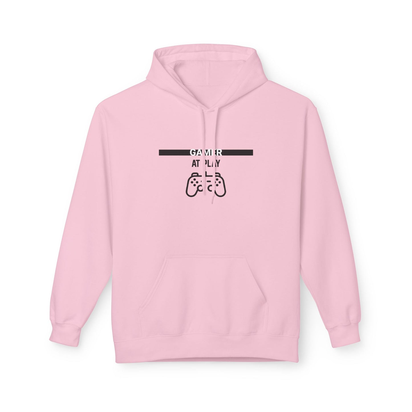 Gamer At Play Hoodie - Unisex Midweight Softstyle Fleece
