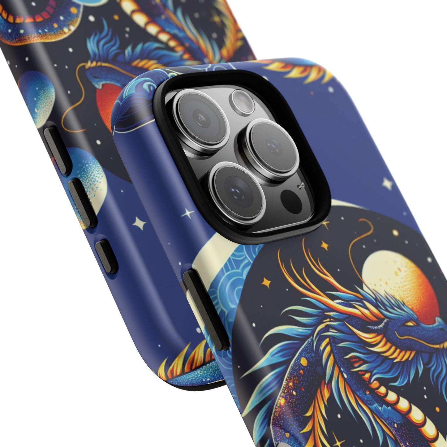 Dragon Art Tough Phone Case - Vibrant, Stylish Protection for Dreamers