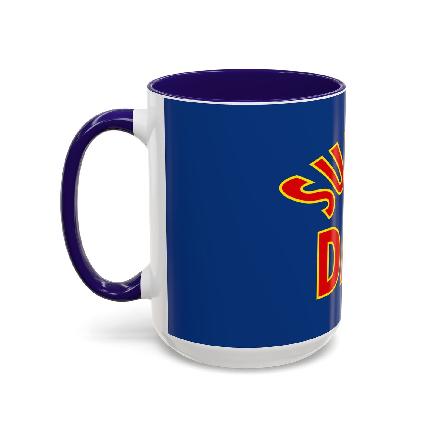 Super Dad Colorful Mug - Perfect Gift for Fathers Day, Birthdays & Special Occasions - 11oz & 15oz Sizes