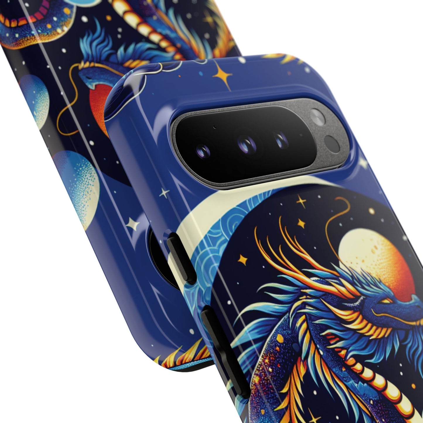 Dragon Art Tough Phone Case - Vibrant, Stylish Protection for Dreamers