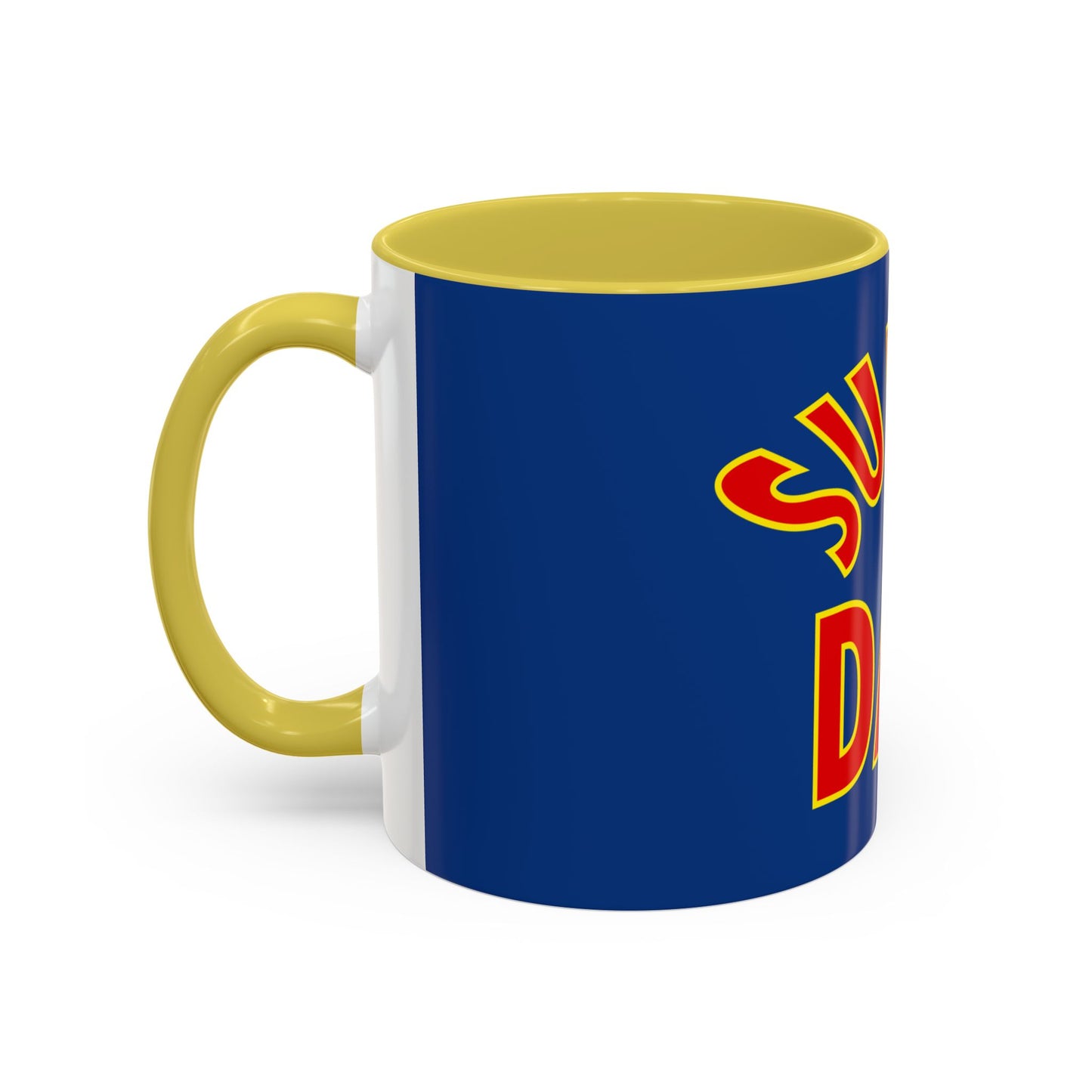 Super Dad Colorful Mug - Perfect Gift for Fathers Day, Birthdays & Special Occasions - 11oz & 15oz Sizes