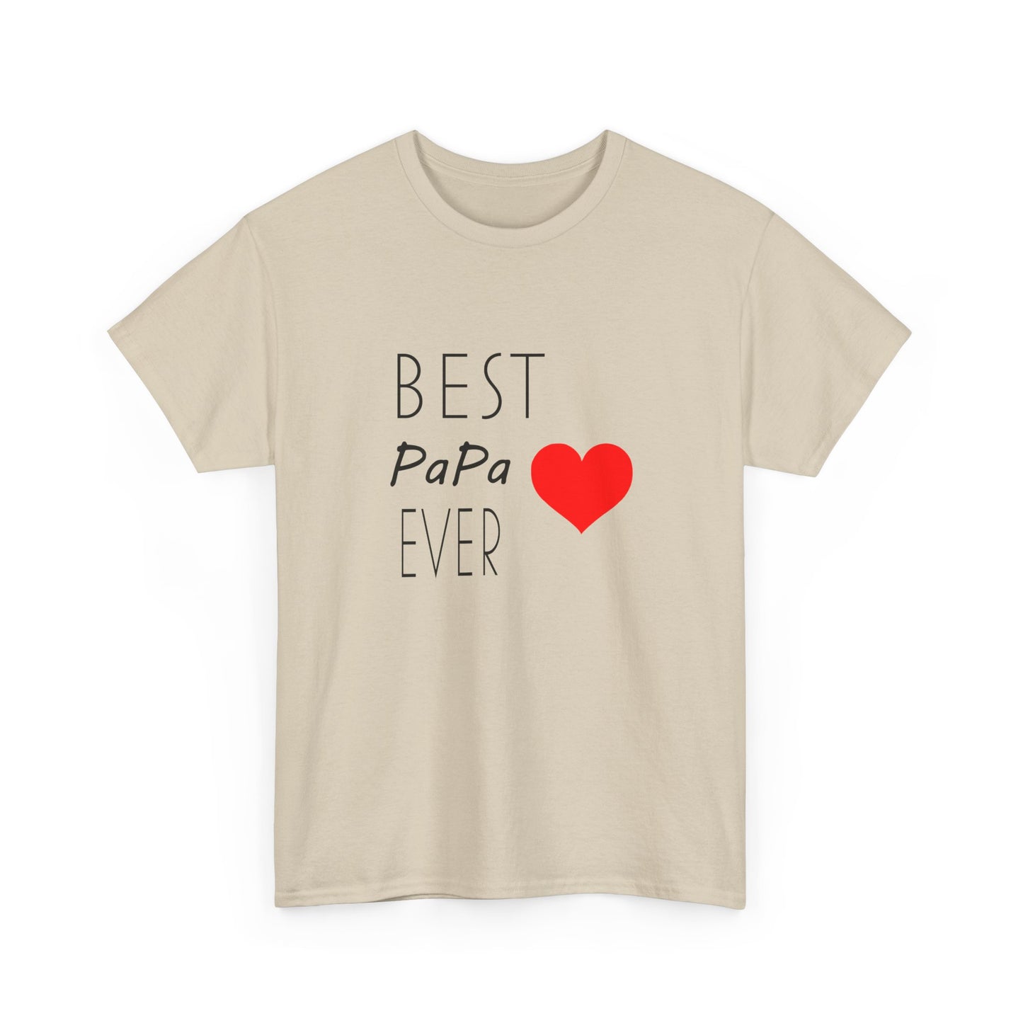 Best PaPa Ever Unisex Heavy Cotton Tee
