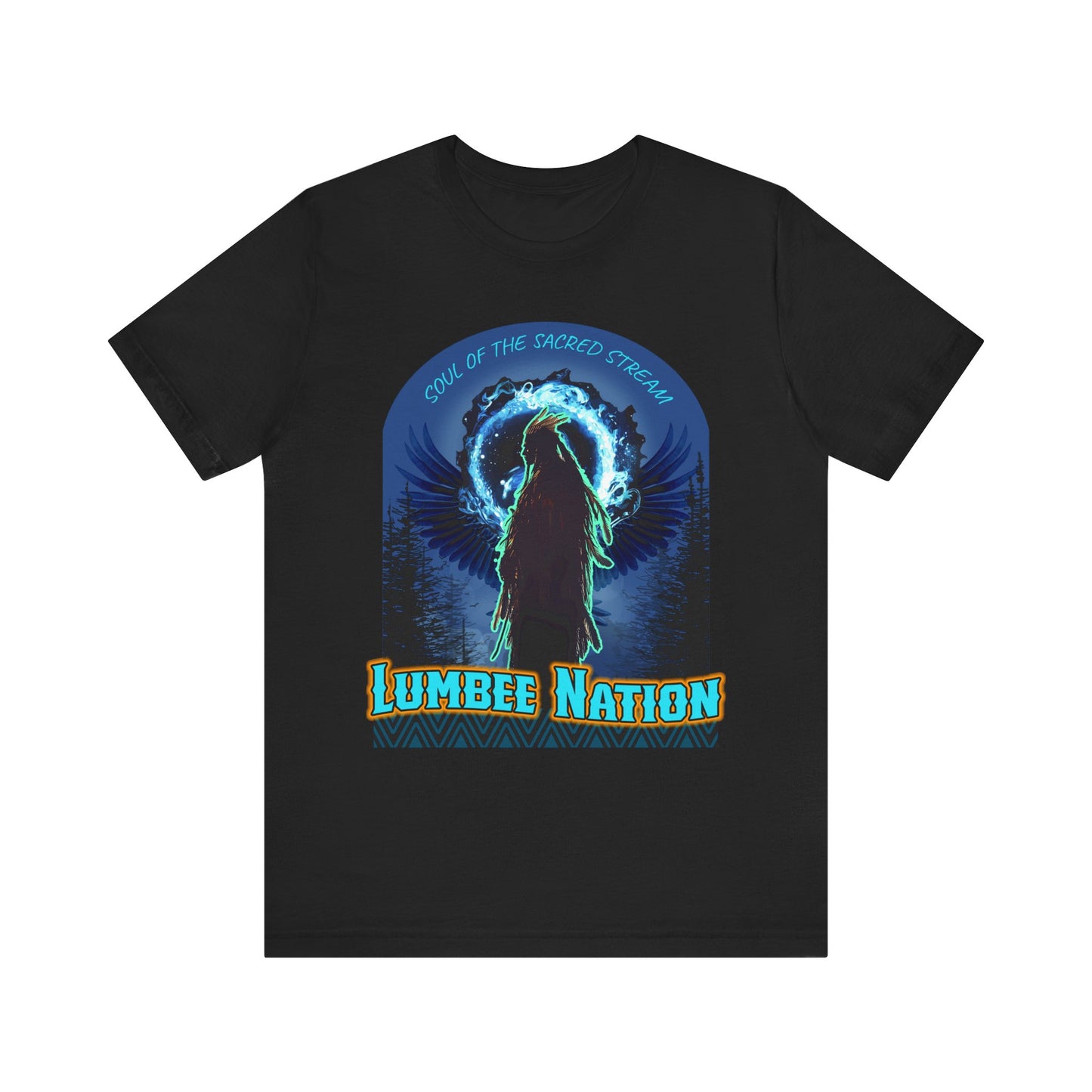 Lumbee Nation - Soul of the Sacred Stream "Water" is Life Unisex Tee