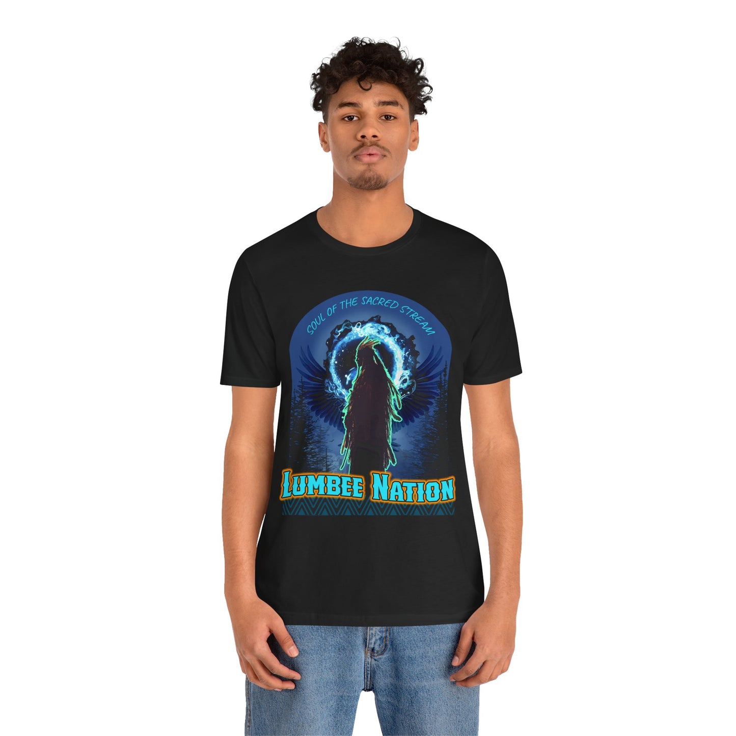Lumbee Nation - Soul of the Sacred Stream "Water" is Life Unisex Tee