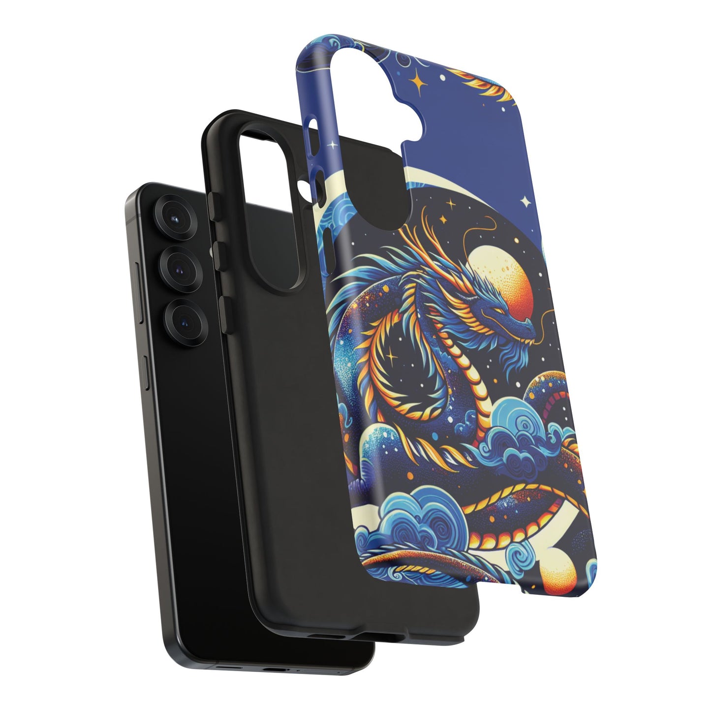 Dragon Art Tough Phone Case - Vibrant, Stylish Protection for Dreamers