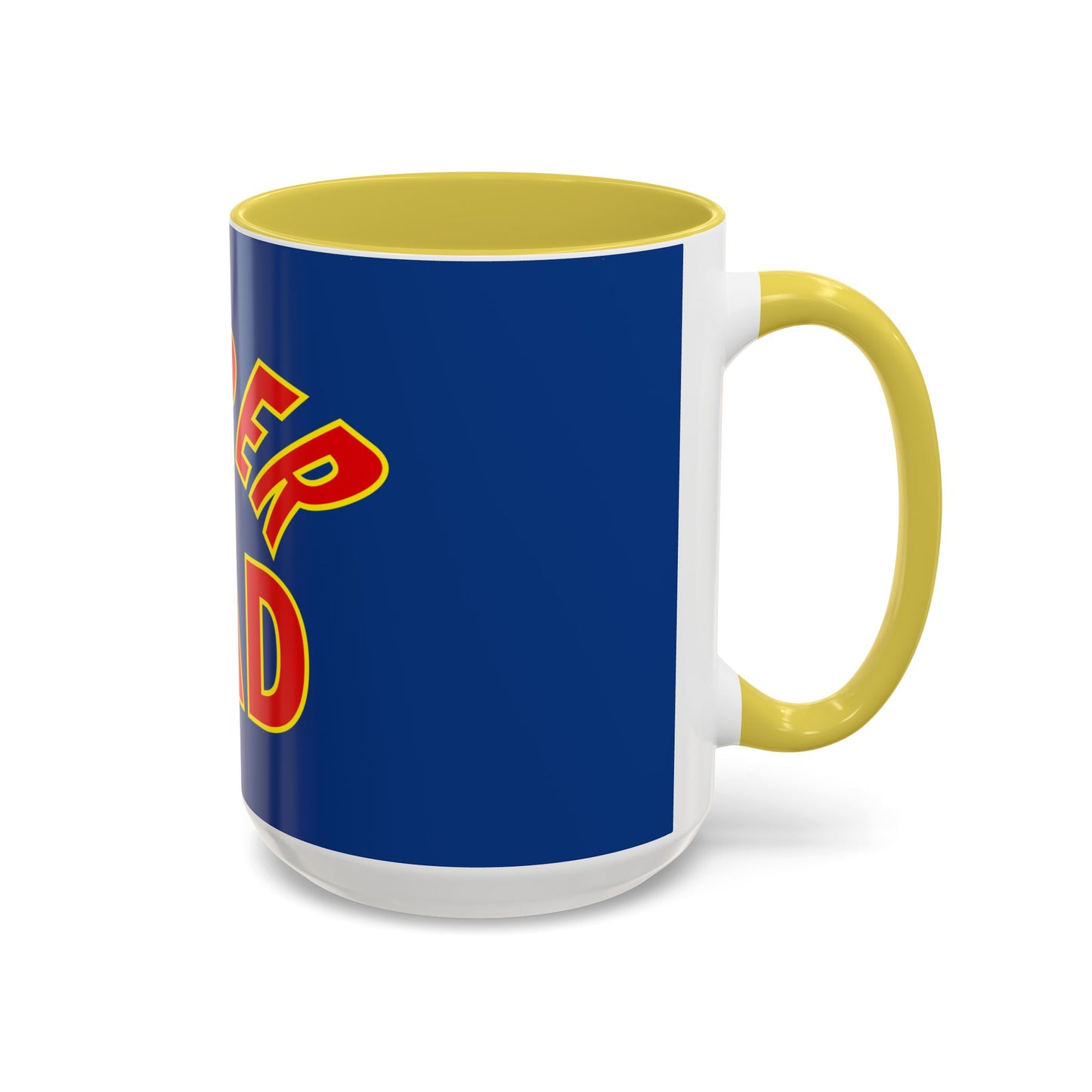 Super Dad Colorful Mug - Perfect Gift for Fathers Day, Birthdays & Special Occasions - 11oz & 15oz Sizes