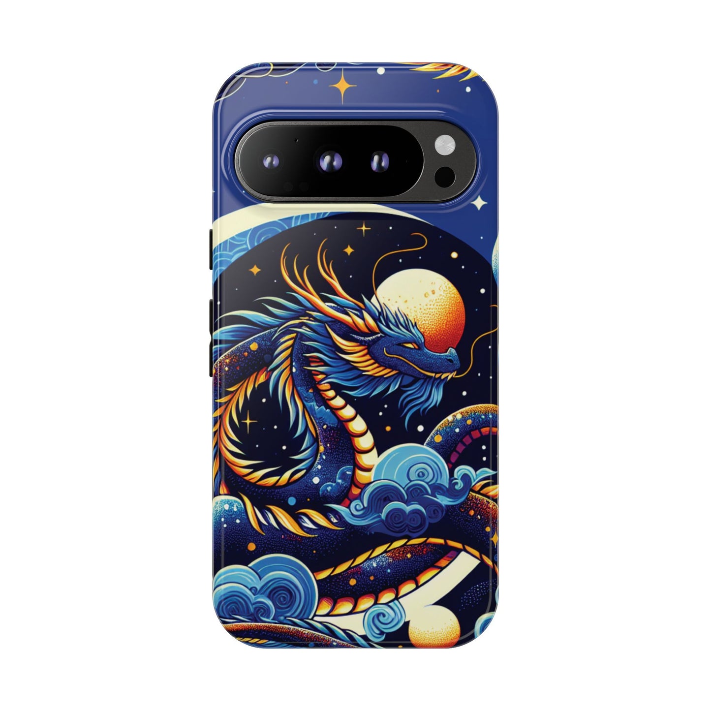 Dragon Art Tough Phone Case - Vibrant, Stylish Protection for Dreamers