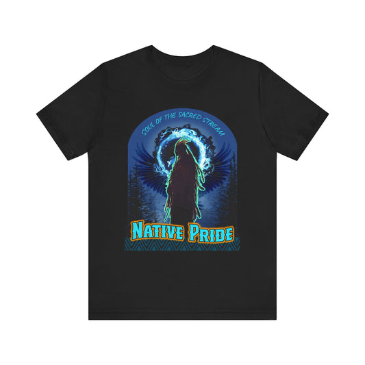Native Pride - Soul of the Sacred Stream "Water" is Life Unisex Tee