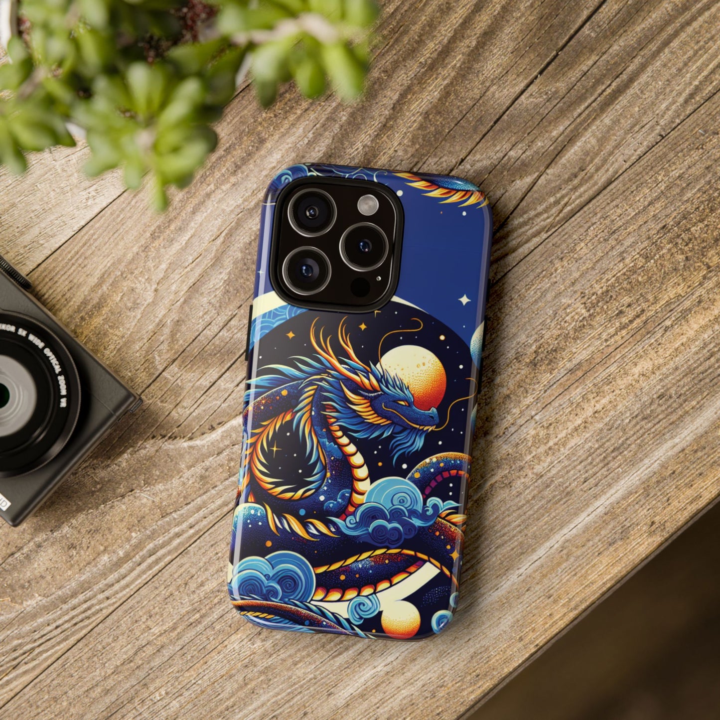 Dragon Art Tough Phone Case - Vibrant, Stylish Protection for Dreamers