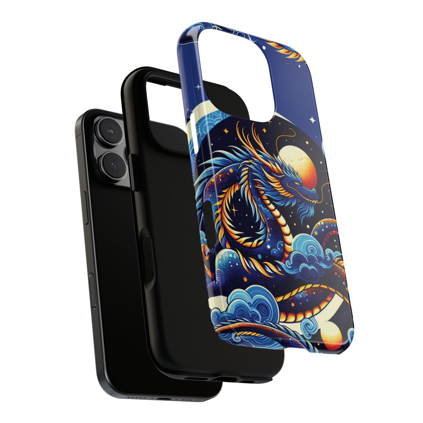 Dragon Art Tough Phone Case - Vibrant, Stylish Protection for Dreamers
