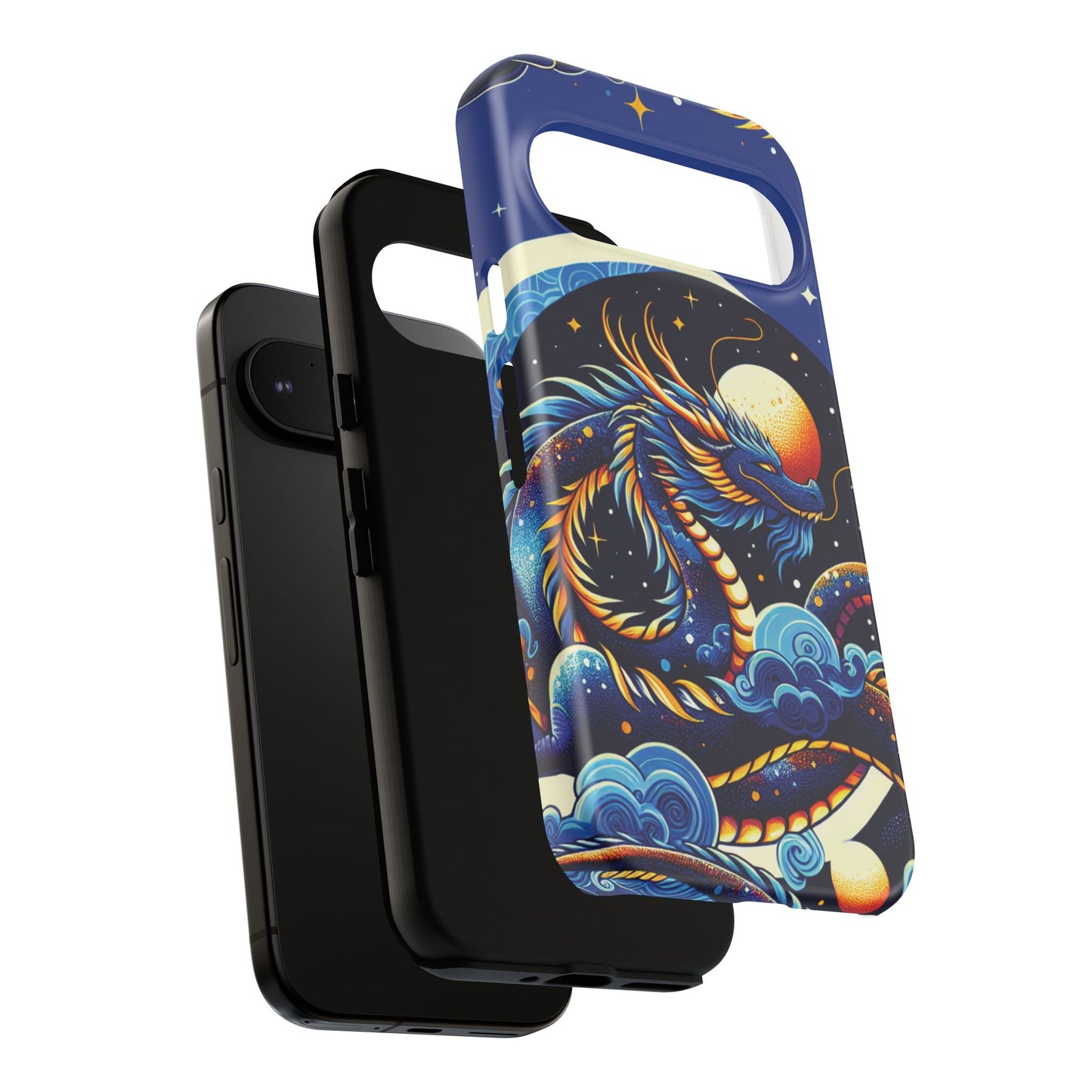 Dragon Art Tough Phone Case - Vibrant, Stylish Protection for Dreamers