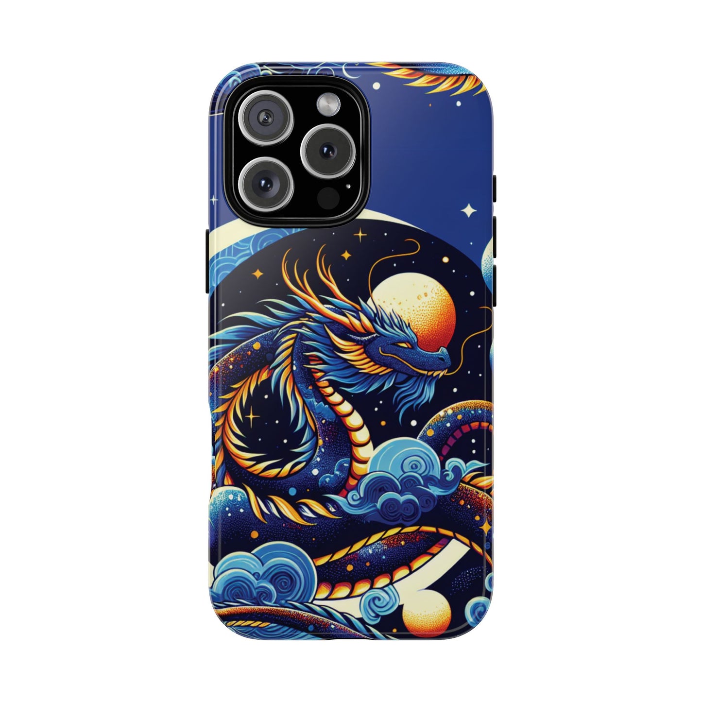 Dragon Art Tough Phone Case - Vibrant, Stylish Protection for Dreamers