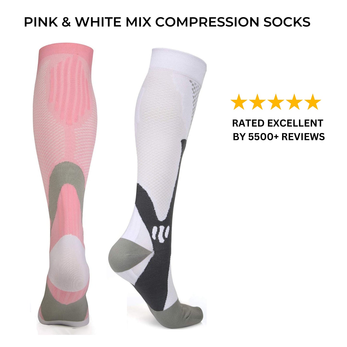 Vital Flows Compression Socks (20-30 Mmhg)