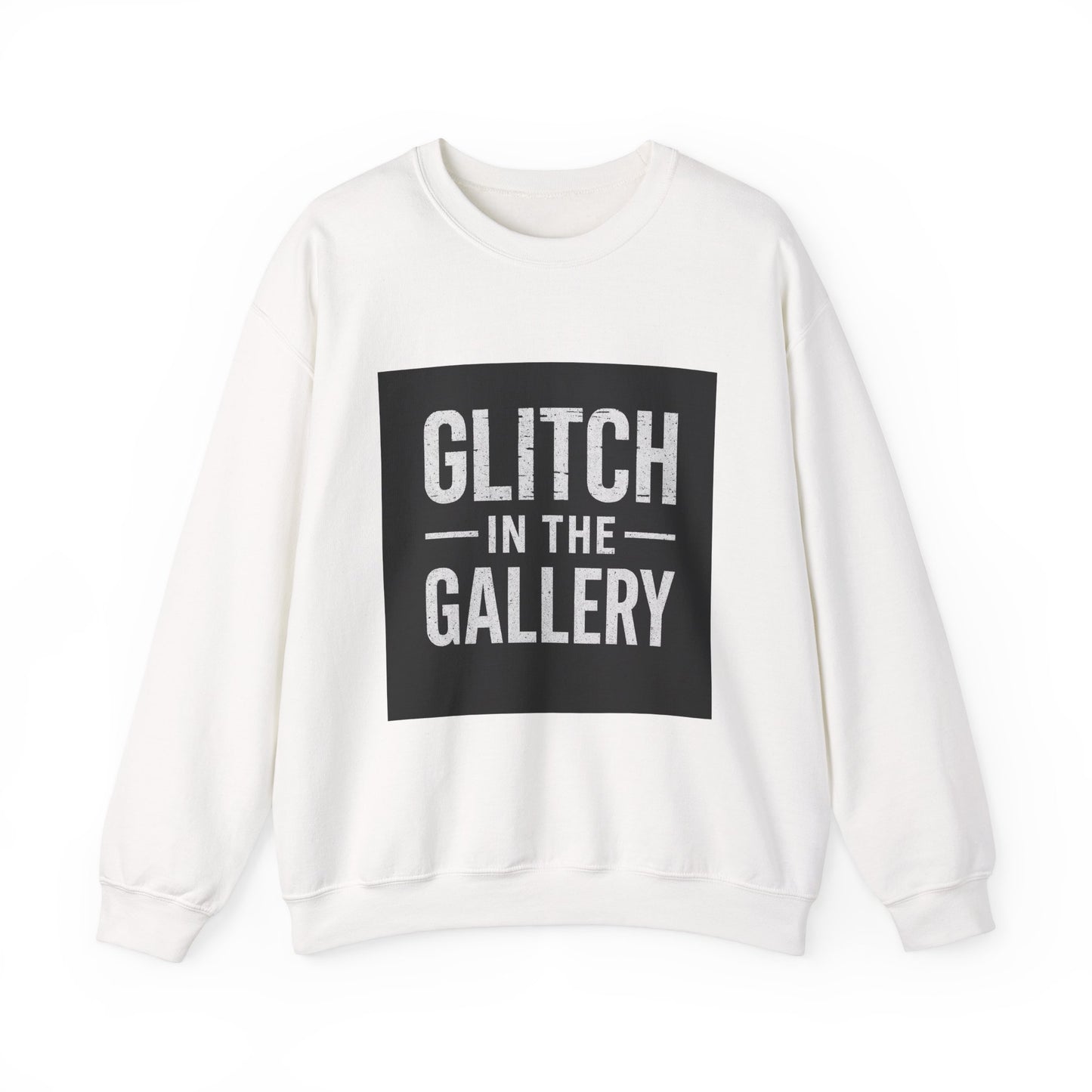 Glitch in the Gallery Unisex Heavy Blend™ Crewneck Sweatshirt