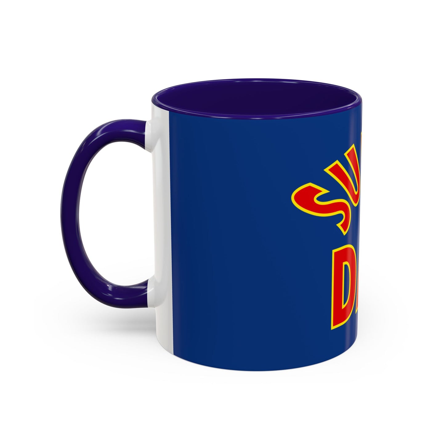 Super Dad Colorful Mug - Perfect Gift for Fathers Day, Birthdays & Special Occasions - 11oz & 15oz Sizes