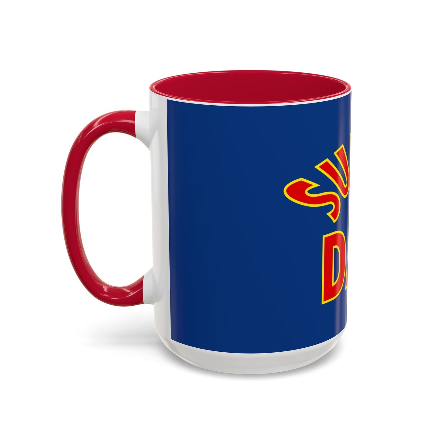 Super Dad Colorful Mug - Perfect Gift for Fathers Day, Birthdays & Special Occasions - 11oz & 15oz Sizes