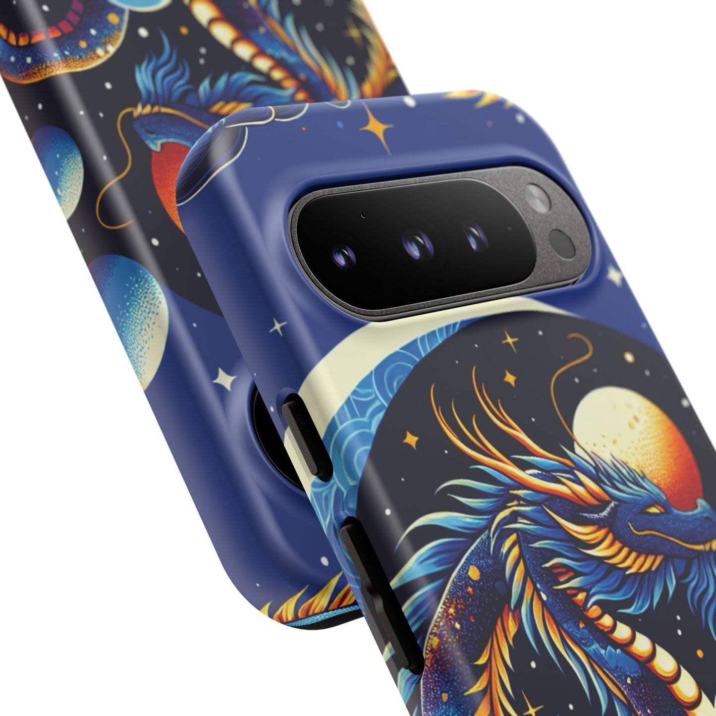 Dragon Art Tough Phone Case - Vibrant, Stylish Protection for Dreamers
