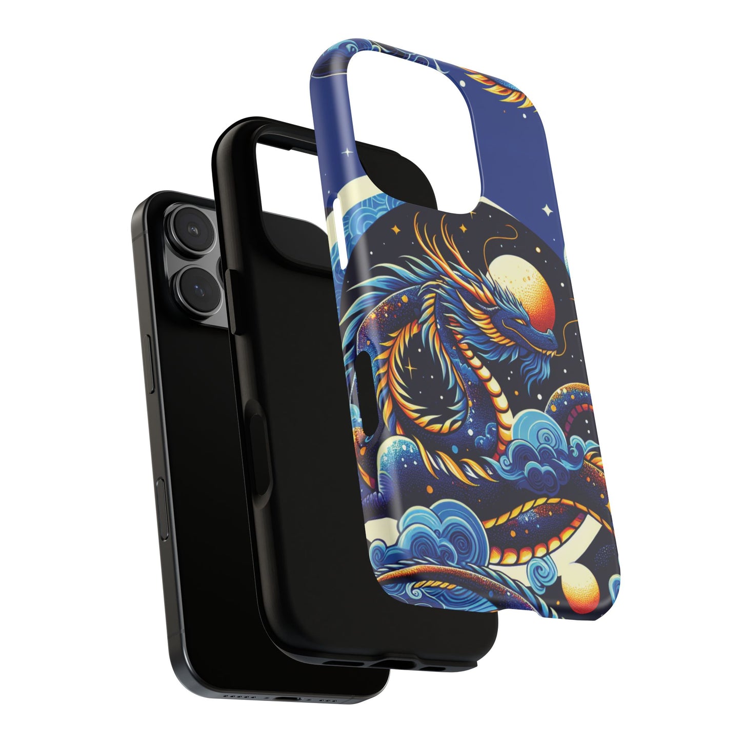 Dragon Art Tough Phone Case - Vibrant, Stylish Protection for Dreamers