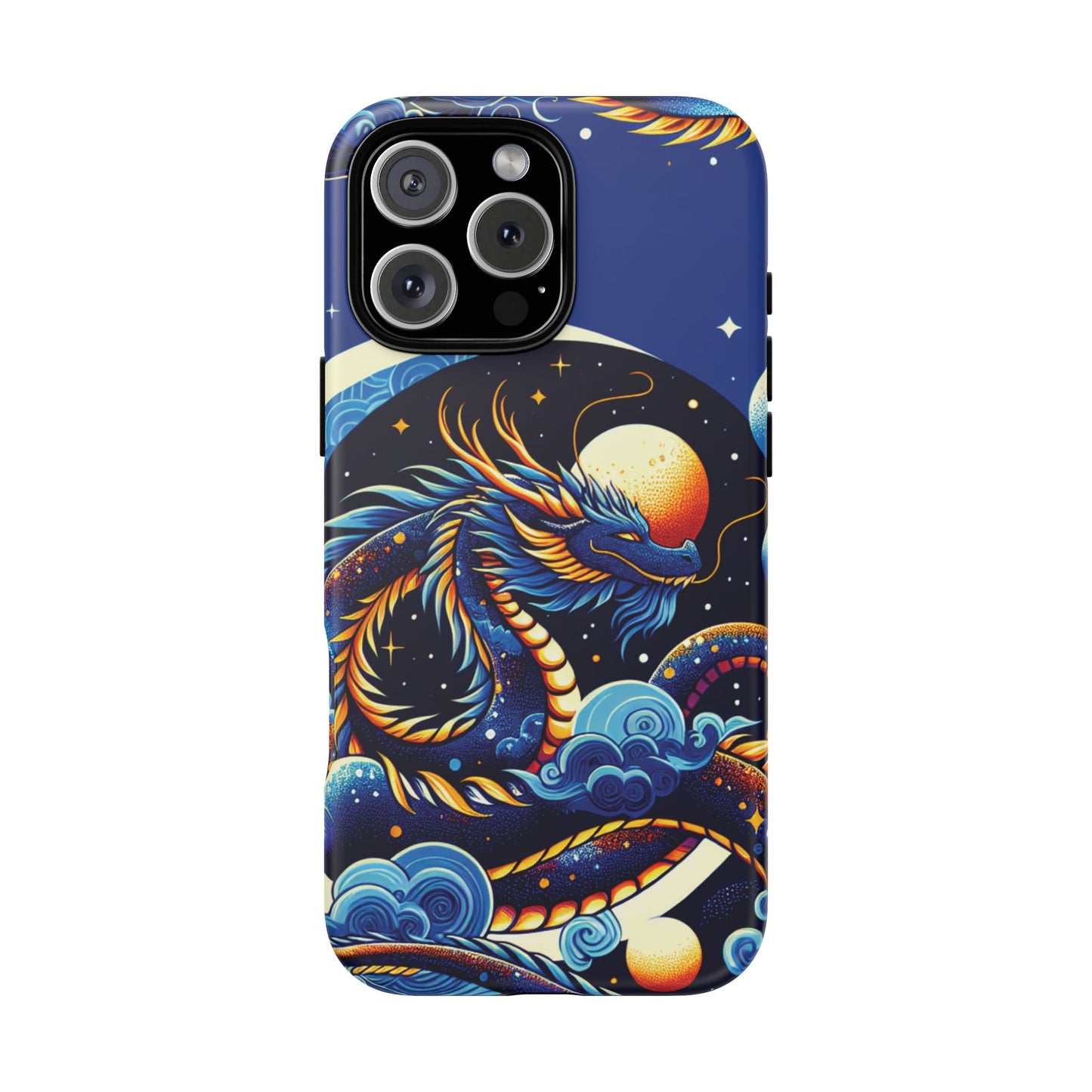 Dragon Art Tough Phone Case - Vibrant, Stylish Protection for Dreamers