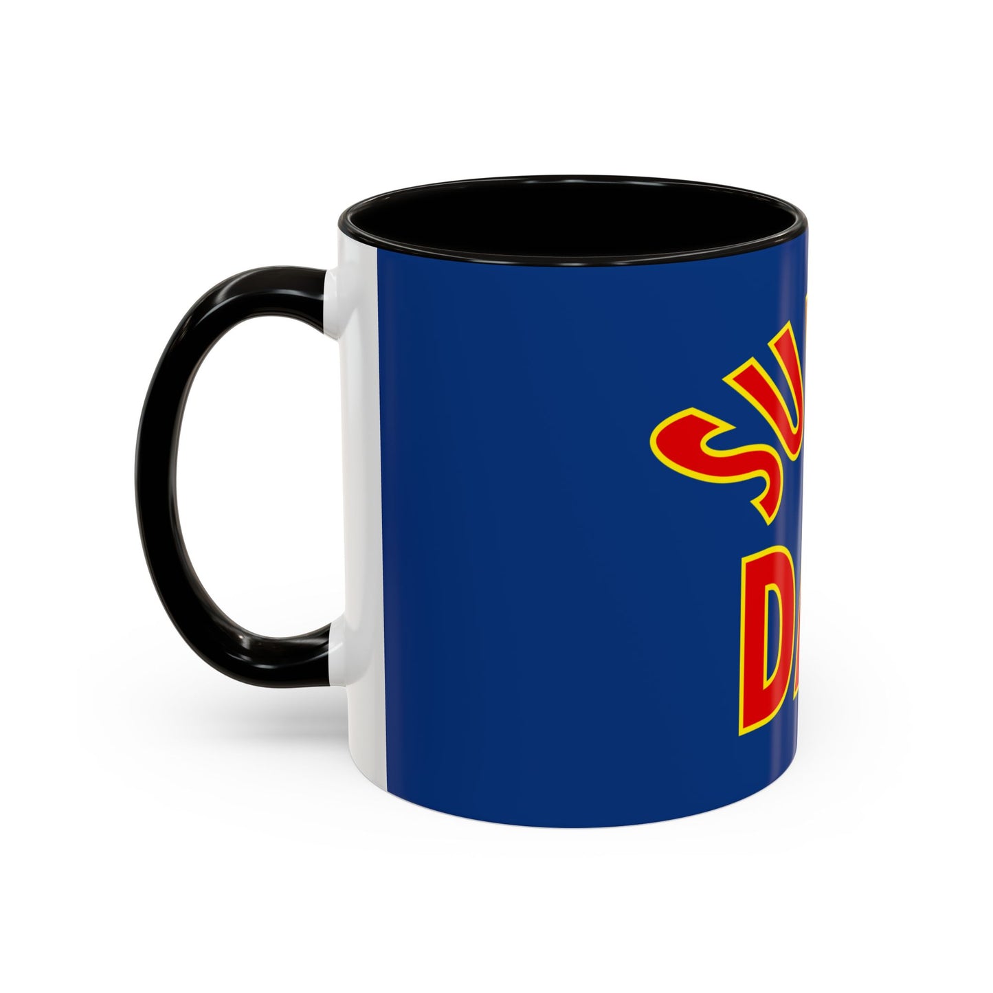 Super Dad Colorful Mug - Perfect Gift for Fathers Day, Birthdays & Special Occasions - 11oz & 15oz Sizes