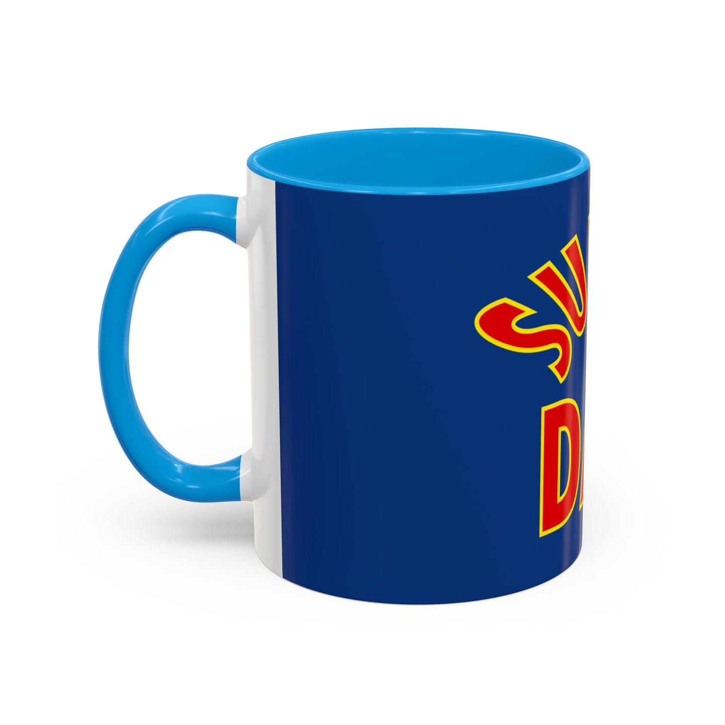 Super Dad Colorful Mug - Perfect Gift for Fathers Day, Birthdays & Special Occasions - 11oz & 15oz Sizes