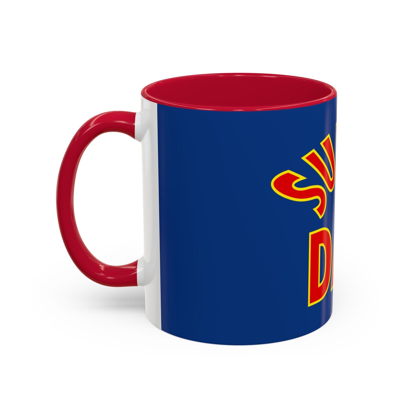 Super Dad Colorful Mug - Perfect Gift for Fathers Day, Birthdays & Special Occasions - 11oz & 15oz Sizes